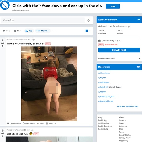 Face Down Ass Up – A Popular NSFW Subreddit | Reddit NSFW