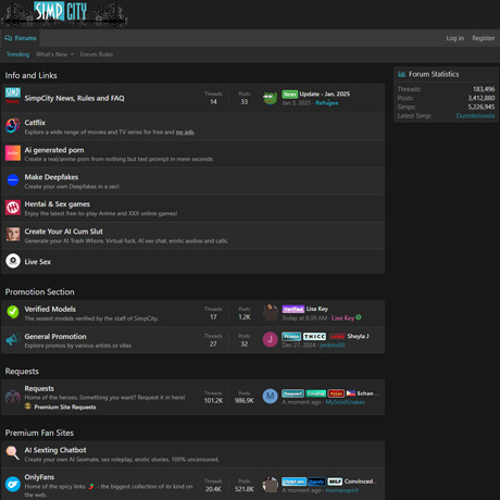 SimpCity – Active Social Media Porn Community | OnlyFans Alternatives
