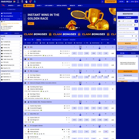 Paripesa – Online Sports Betting & Casino with Crypto Options