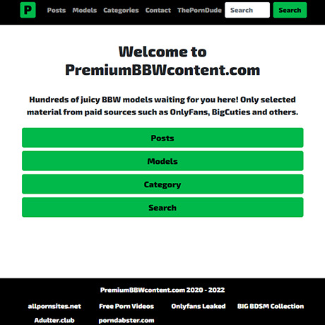 PremiumBBWContent – BBW Porn from Premium OnlyFans and More