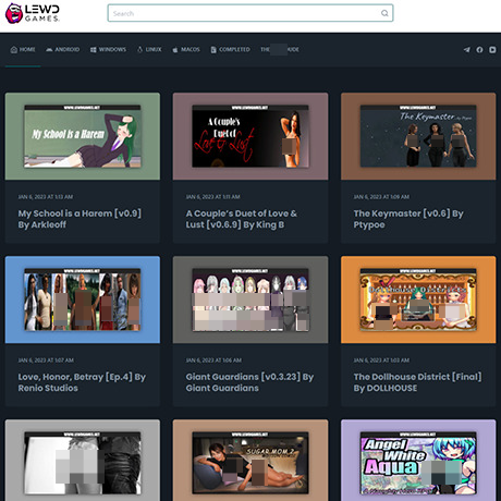 LewdGames – Free Downloadable Adult Games Collection