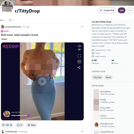 Reddit Titty Drop – A Subreddit for Titty Drop Lovers