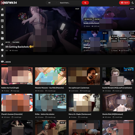 NSFW Rule 34 – Free 3D Cartoon Porn & Sites Like Nsfwr34.com