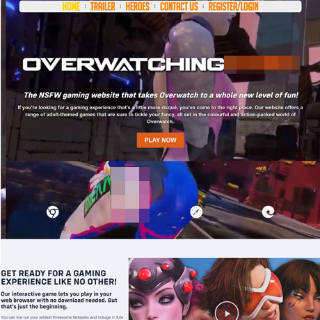 OverwatchingPorn – Overwatch Themed Porn Game Review | Sex Simulator
