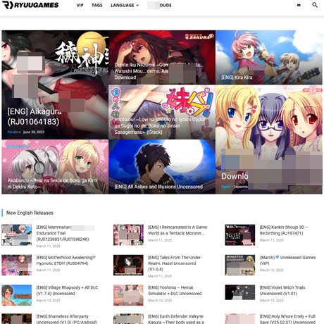 RyuuGames – Free Adult Visual Novels and Hentai Games