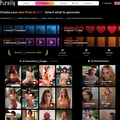 Pornify.cc – AI Porn Generator for Custom Nudes and Videos