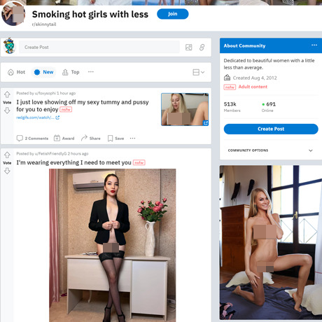 Skinny Tail – Petite NSFW Subreddit for Slim Lovers