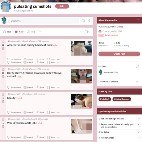 Pulsating Cumshots screenshot