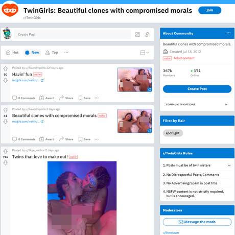Twin Girls – NSFW Reddit Community for Twin Sister Content
