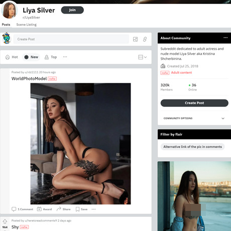 Liya Silver – r/LiyaSilver NSFW Subreddit for Dedicated Fans