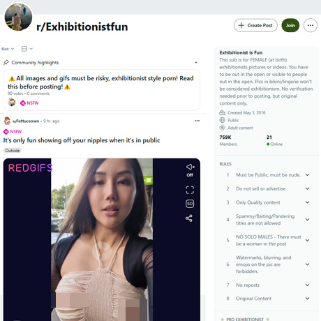 Reddit Exhibitionist Fun – Public Flashing & Exhibitionist Pics/Videos
