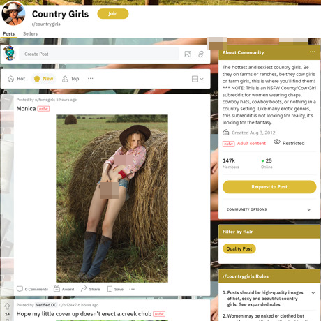 Country Girls – Wild Rural Porn on Reddit | NSFW Community