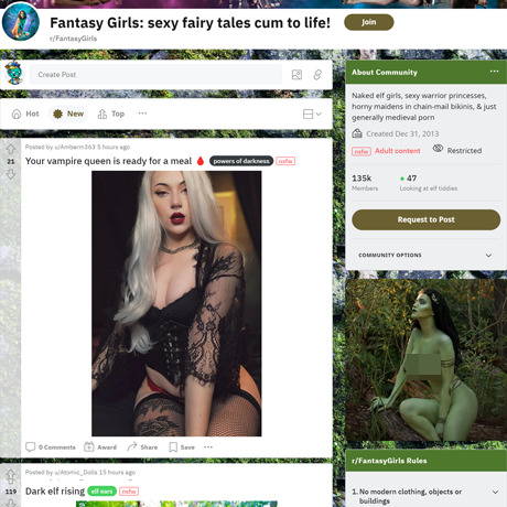 Fantasy Girls – Medieval Fantasy NSFW Community on Reddit