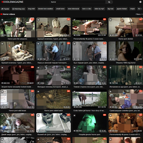 NoodleMagazine Horror – Full-Length Horror Porn Videos