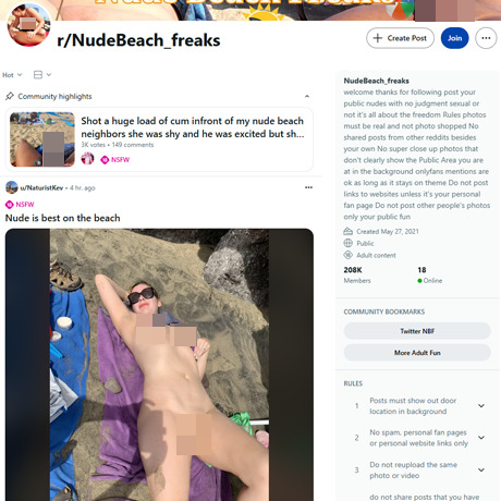 Reddit Nude Beach Freaks – Amateur Nude Beach Porn Community