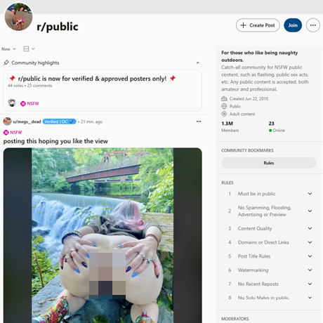 Reddit Public – Explore Public Nudity and Exhibitionist Content on Reddit