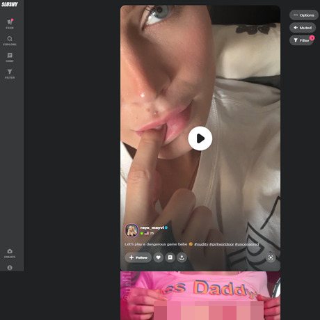 Slushy – TikTok-Style Freemium Porn Platform | Social Adult Content