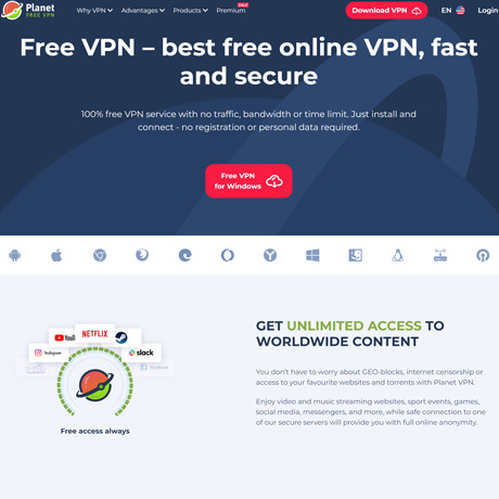 Free VPN Planet – Reliable Privacy Without the Price Tag | VPN Review