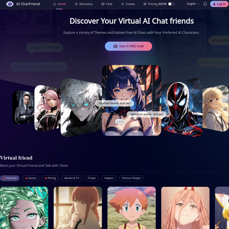 CharFriend screenshot