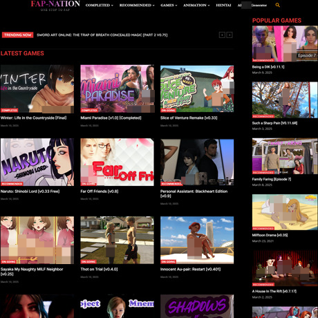 Fap-Nation.org – Free Adult Games & Animated Porn Downloads