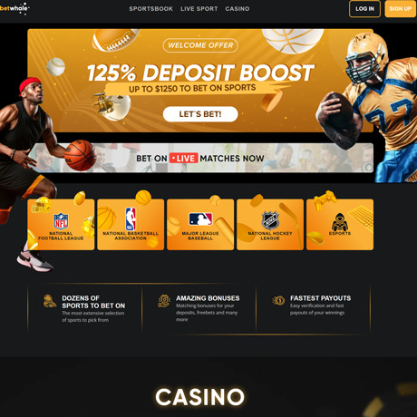 BetWhale – Sportsbook and Casino Review | Betting Sites