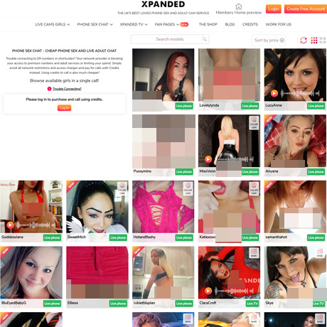 Xpanded – Phone Sex Chat with Thousands of Models Xpanded – Phone Sex Chat with Thousands of Models