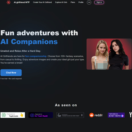 AI Girlfriend WTF – AI Sex Chat with Kinky Roleplay Bots