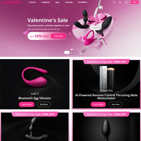 Lovense – Remote Controlled Sex Toys for Couples
