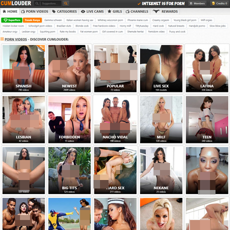 CumLouder – Blend of Premium and Tube Content | Free Porn Site