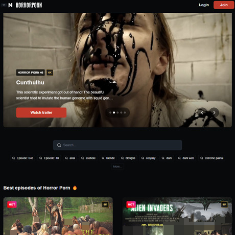 Horror Porn – Premium Extreme Porn for Horror Lovers