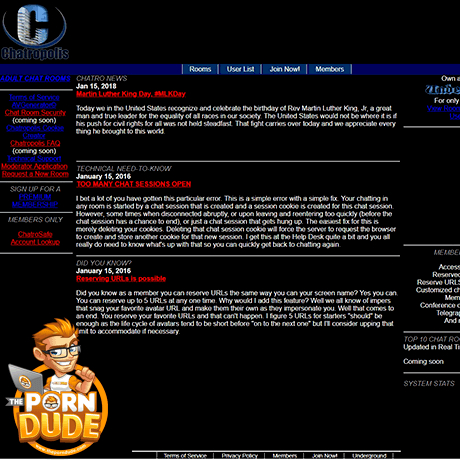 Chatropolis screenshot