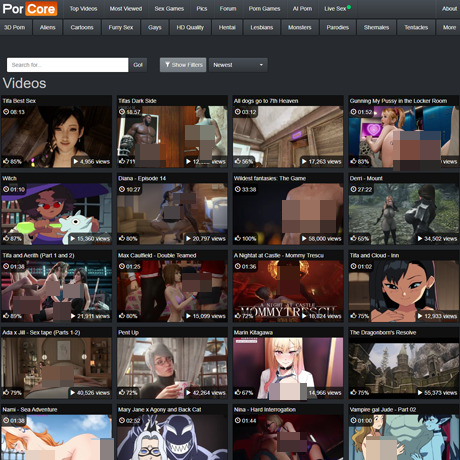 PorCore – Free 3D Porn and Hentai Videos Online