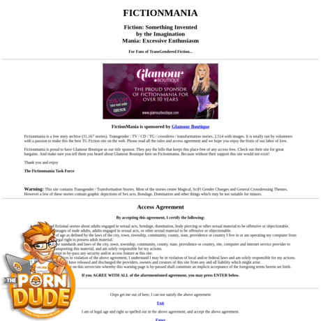 FictionMania – Your Source for Trans Erotica Stories