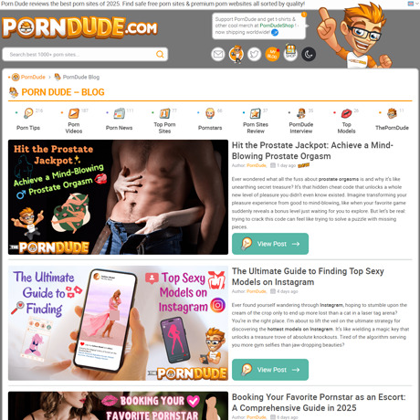 BestPornSites Blog – In-Depth Porn Reviews & Blog Posts