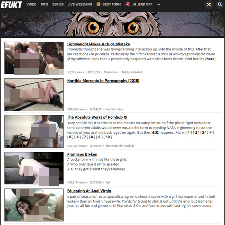 eFukt – Funny Porn, Bloopers, and Comedy Sex Videos
