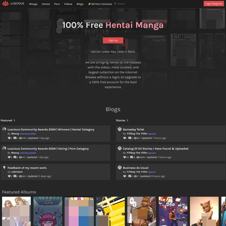 Luscious Hentai – Vast Collection of Hentai Manga and Porn