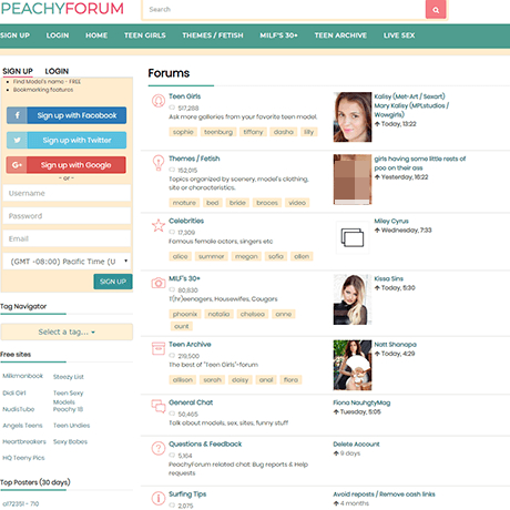 PeachyForum screenshot