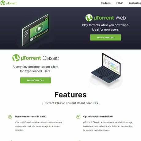 uTorrent – Free Torrent Client for Downloading Adult Media