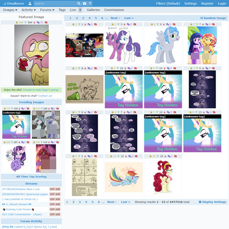 Derpibooru – My Little Pony Hentai Imageboard and Brony Community