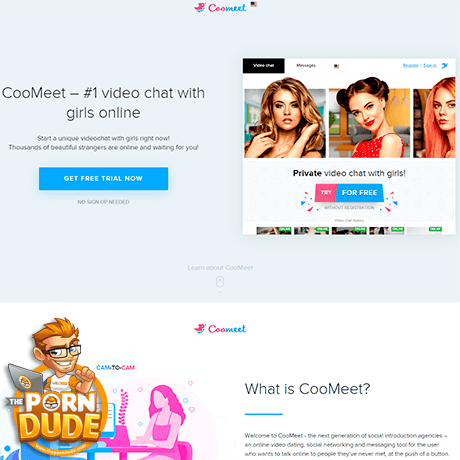 CooMeet – Random Video Chat with Real Girls | Adult Chat Site