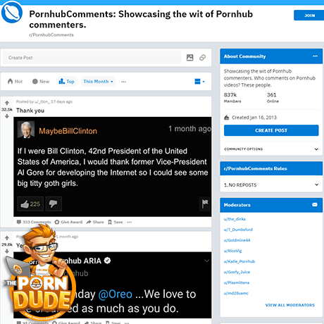 Reddit Pornhub Comments – An NSFW Subreddit Full of PornHub Memes