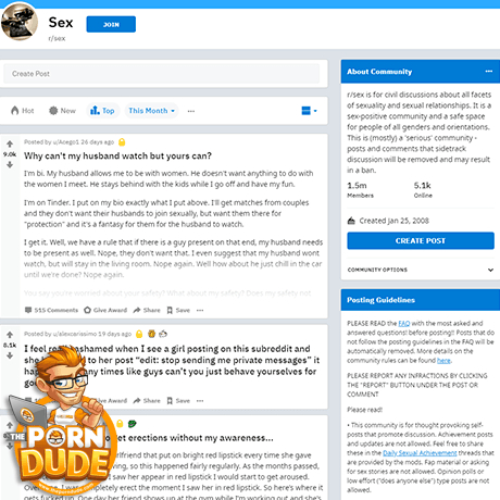 Reddit r/Sex – The Ultimate Community for Sex Education and Advice