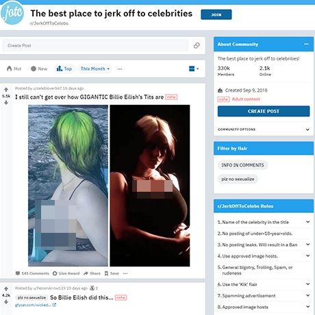 JerkOffToCelebs screenshot
