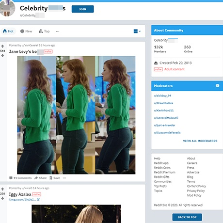 Celebrity Butts – Reddit's NSFW Community for Sexy Celeb Bums