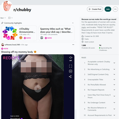 Reddit Chubby – Curvy Amateurs on Reddit