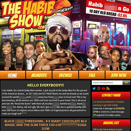 The Habib Show – Raw Amateur Ebony Porn with Authentic Street Flavor