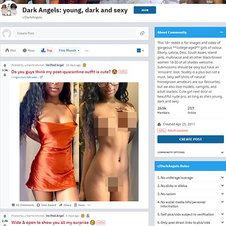 Dark Angels – The Leading Subreddit for Exotic Babes | NSFW Reddit