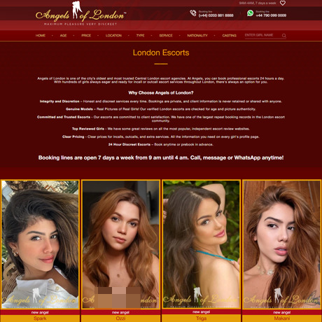 Angels Of London – London Escort Agency with Genuine Profiles