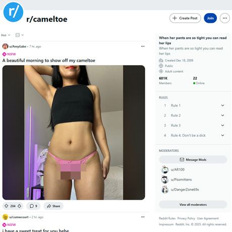 Reddit Cameltoe – Explore R/Cameltoe Subreddit for Hot Cameltoe Pics