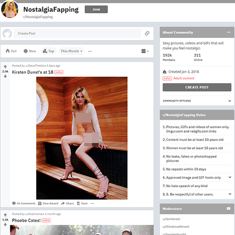NostalgiaFapping – Rediscover Old Favorites from Reddit's NSFW Community